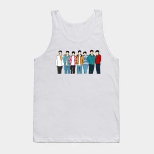 Bangtan Sonyeondan BTS Tank Top